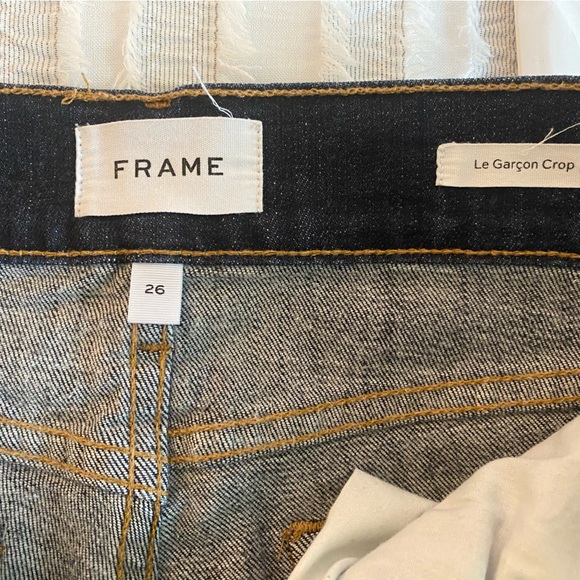 Frame Le Garçon Crop denim - Picture 5 of 7